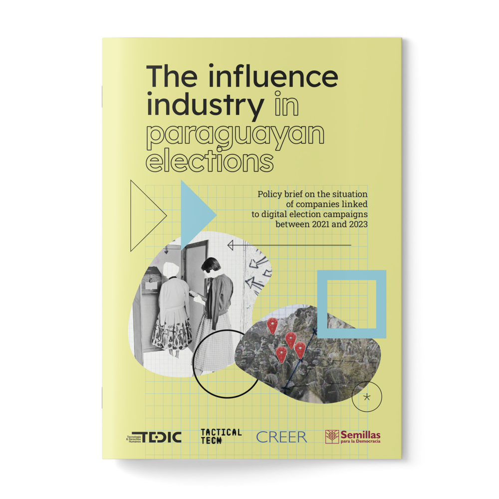 Mockup sobre the influence industry in paraguayan elections