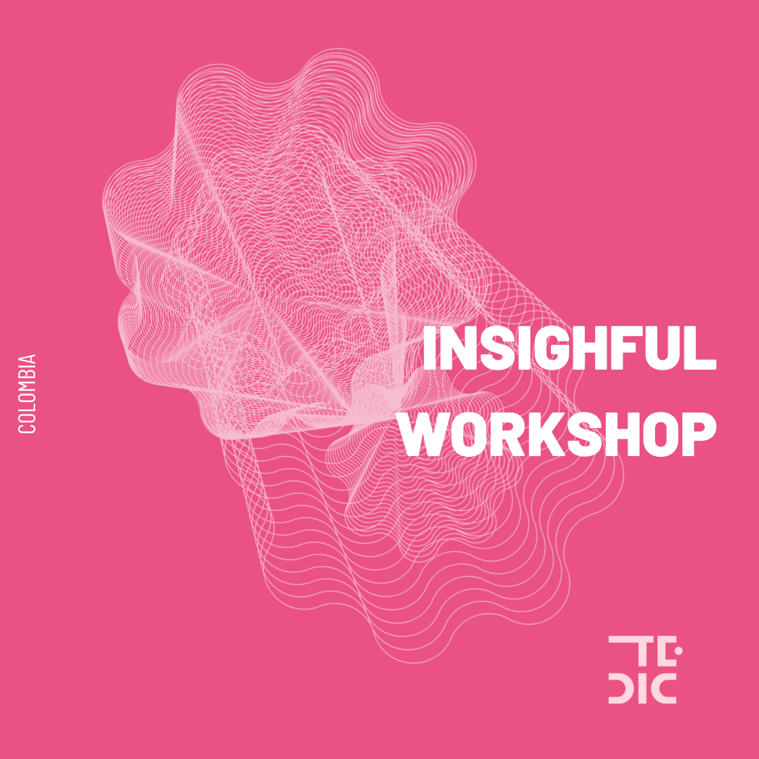 Placa y texto: Insightful Workshop