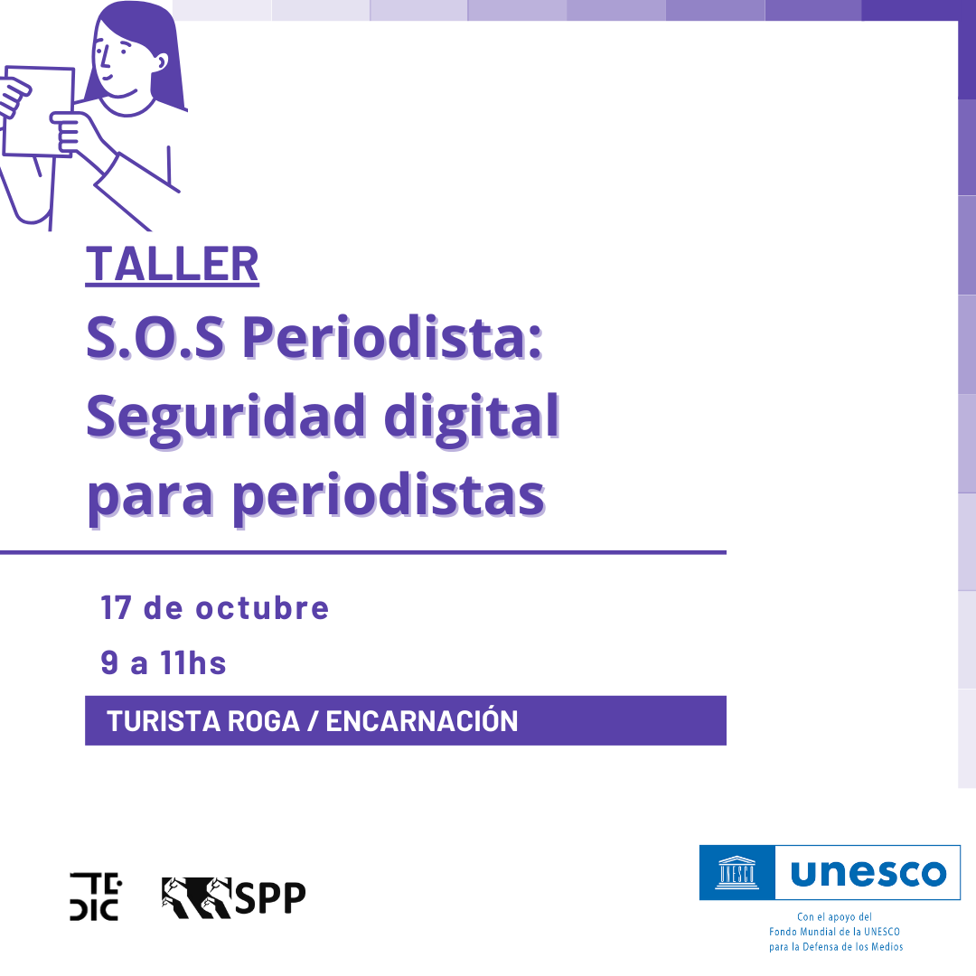 Taller de seguridad digital para periodistas - Encarnación